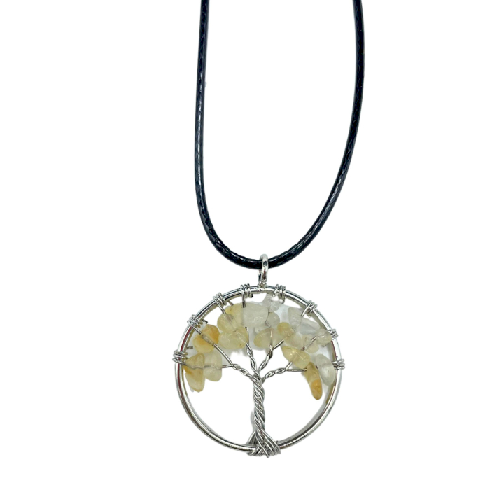 Prívesok-náhrdelník Strom života karneol