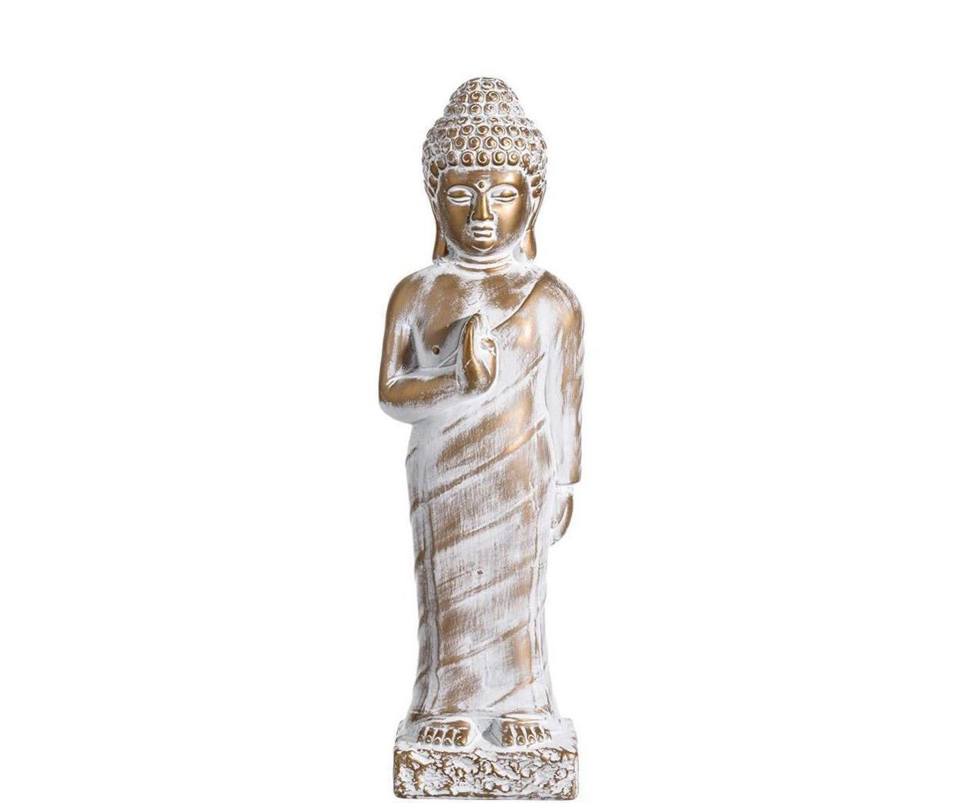 Buddha zlato-biely