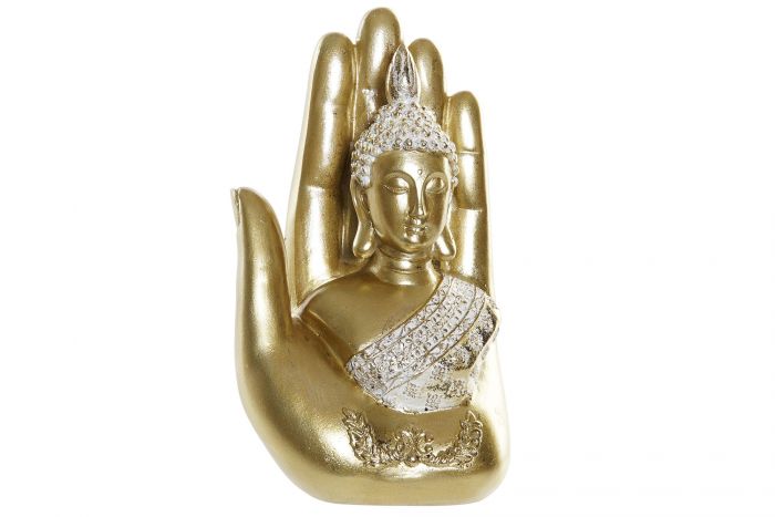 Budha zlatý na dlani