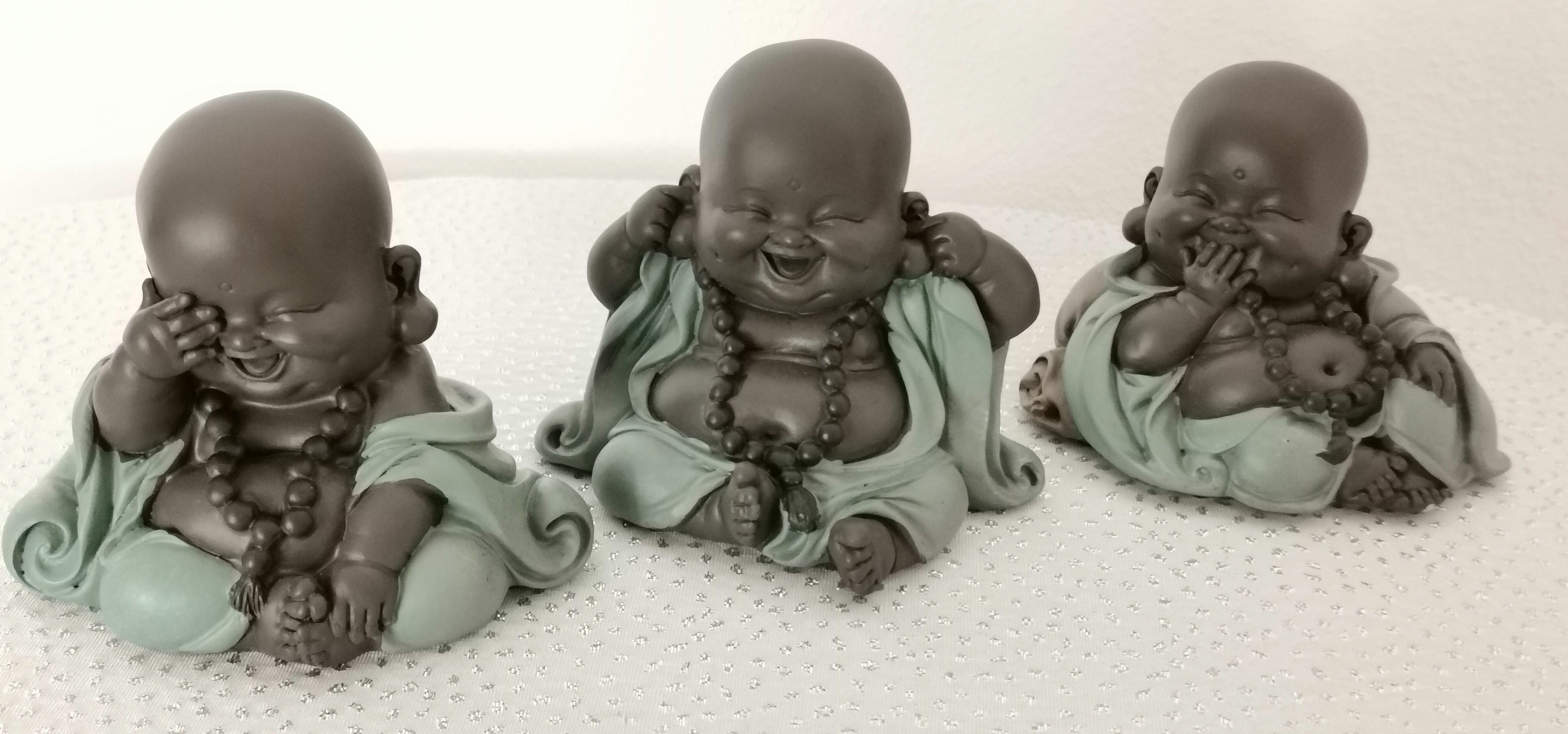 Traja múdri Budhovia  - súprava 3 ks